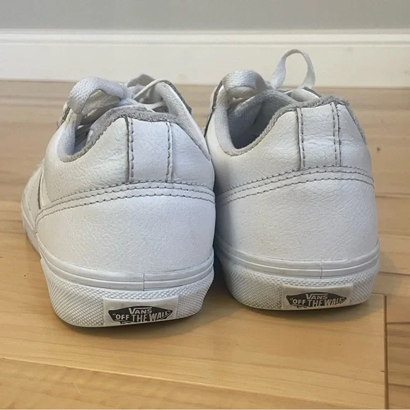 Vans Classic White Lace-Up Sneakers - Picture 5 of 5